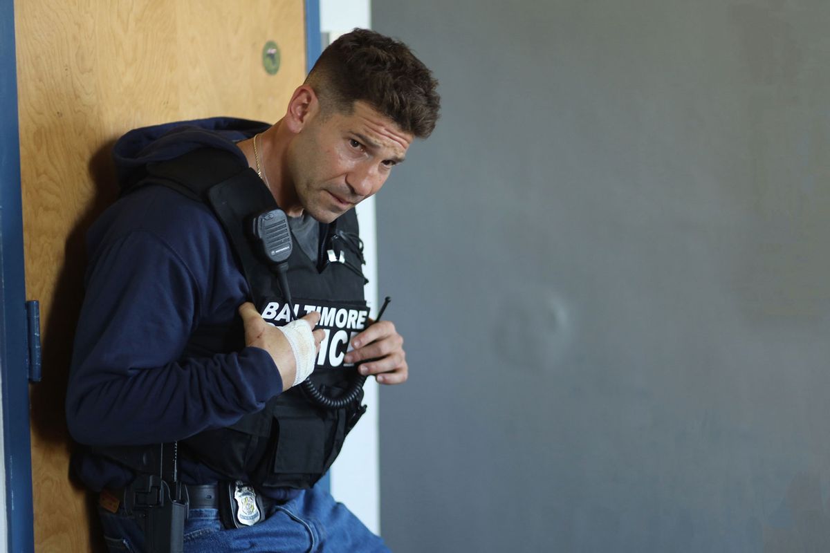 Jon Bernthal in "We Own This City" (Photograph by Paul Schiraldi/HBO)