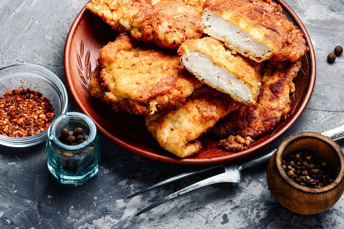 Crispy Air Fryer Chicken Cutlets - Modern Minimalism