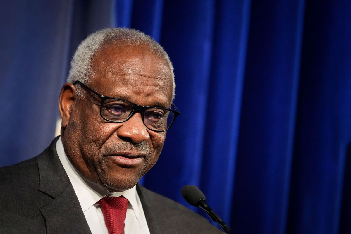 Associate Supreme Court Justice Clarence Thomas (Drew Angerer/Getty Images)