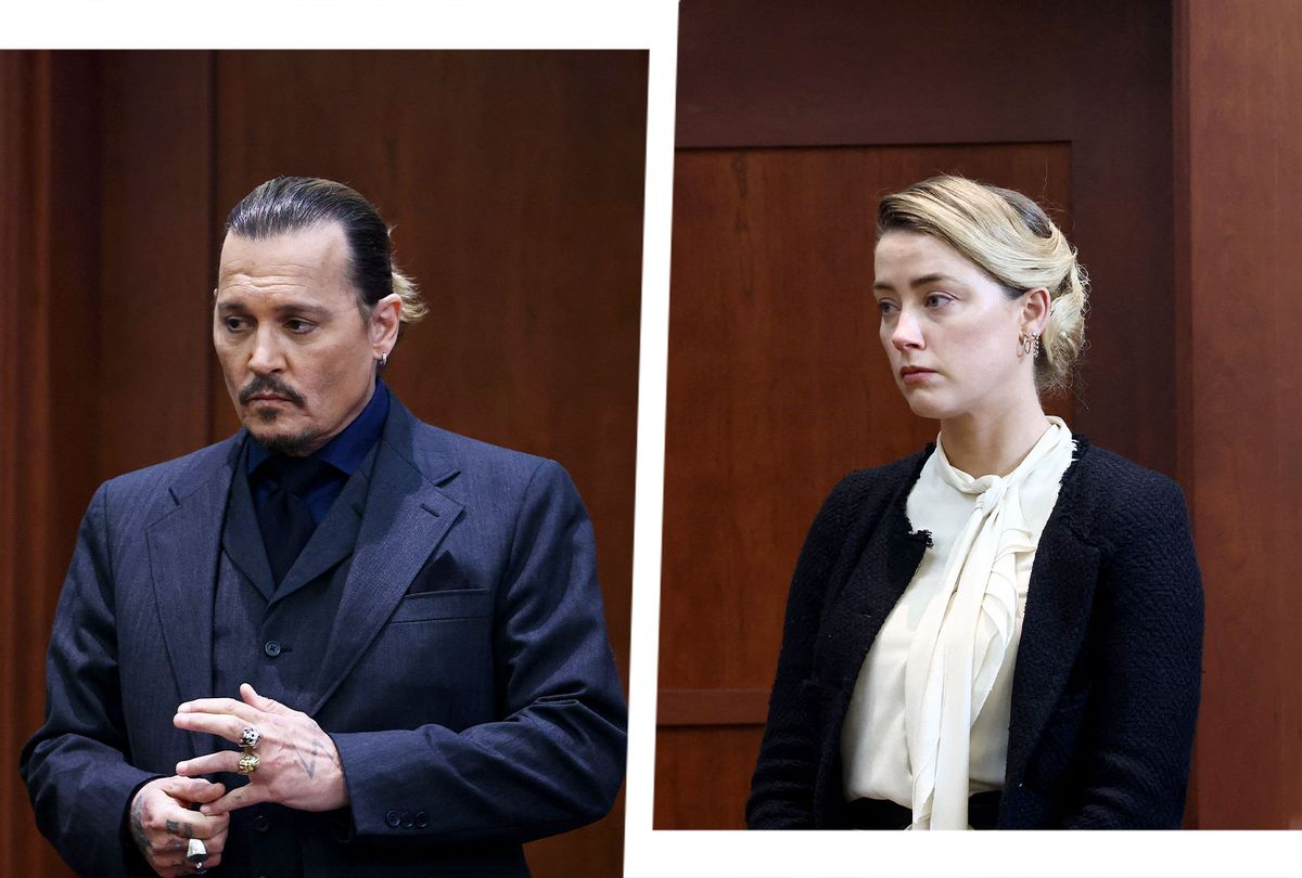 Johnny Depp and Amber Heard (Photo illustration by Salon/Getty Images)