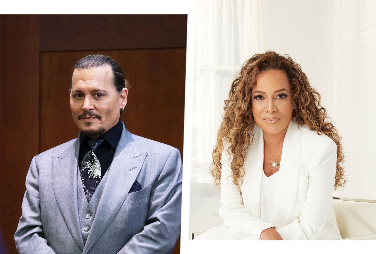 Johnny Depp and Sunny Hostin (Photo illustration by Salon/Getty Images/ABC/Robert Ascroft)