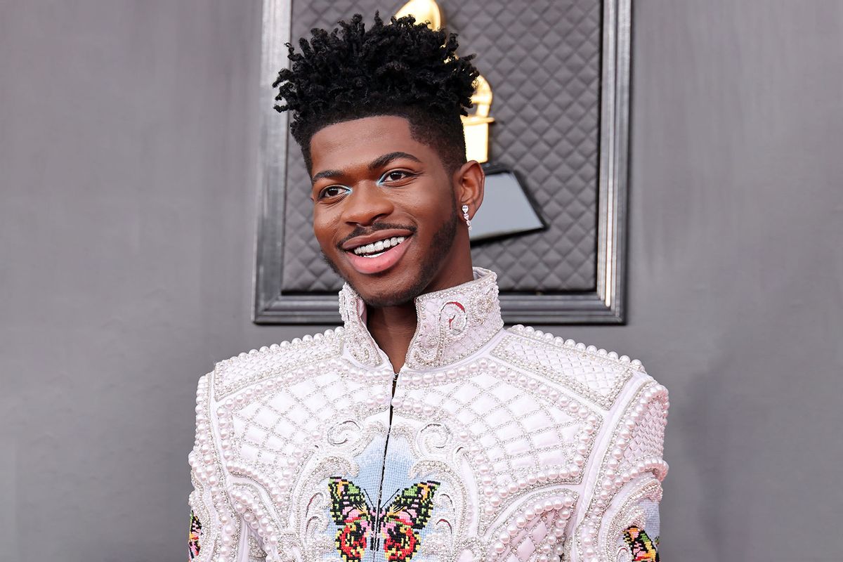 Lil Nas X attends the 64th Annual GRAMMY Awards at MGM Grand Garden Arena on April 03, 2022 in Las Vegas, Nevada. (Amy Sussman/Getty Images)