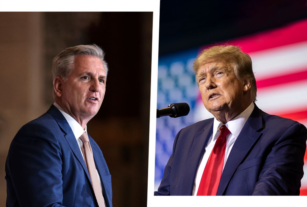 Kevin McCarthy and Donald Trump (Photo illustration by Salon/Getty Images)