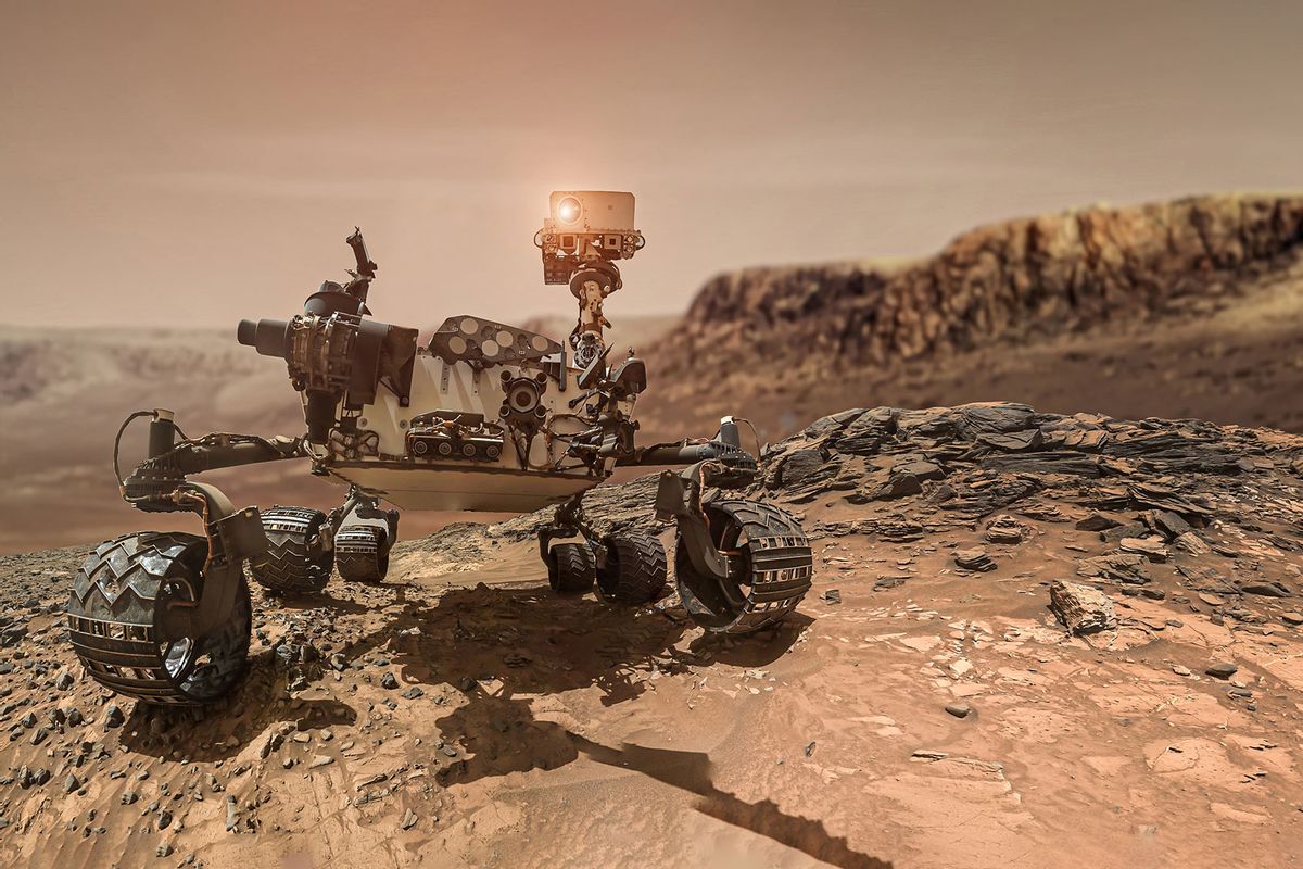 Perseverance rover on Mars (Getty Images/dima_zel/iStock)