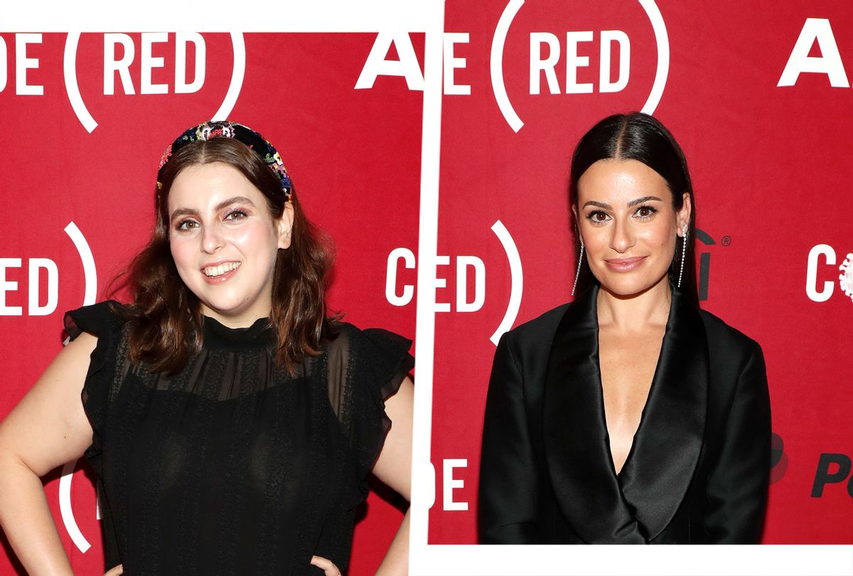 Beanie Feldstein and Lea Michele (Photo illustration by Salon/Astrid Stawiarz/Getty Images for (RED))