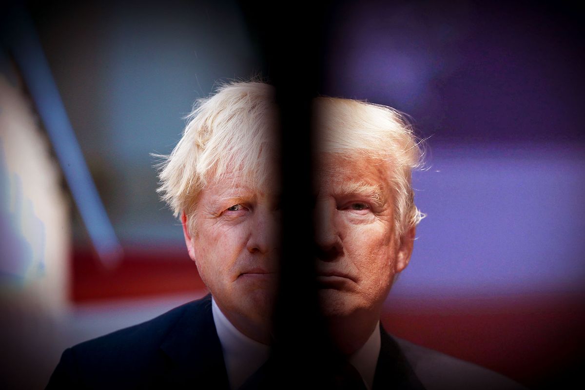 Boris Johnson and Donald Trump (Photo illustration by Salon/Getty Images)