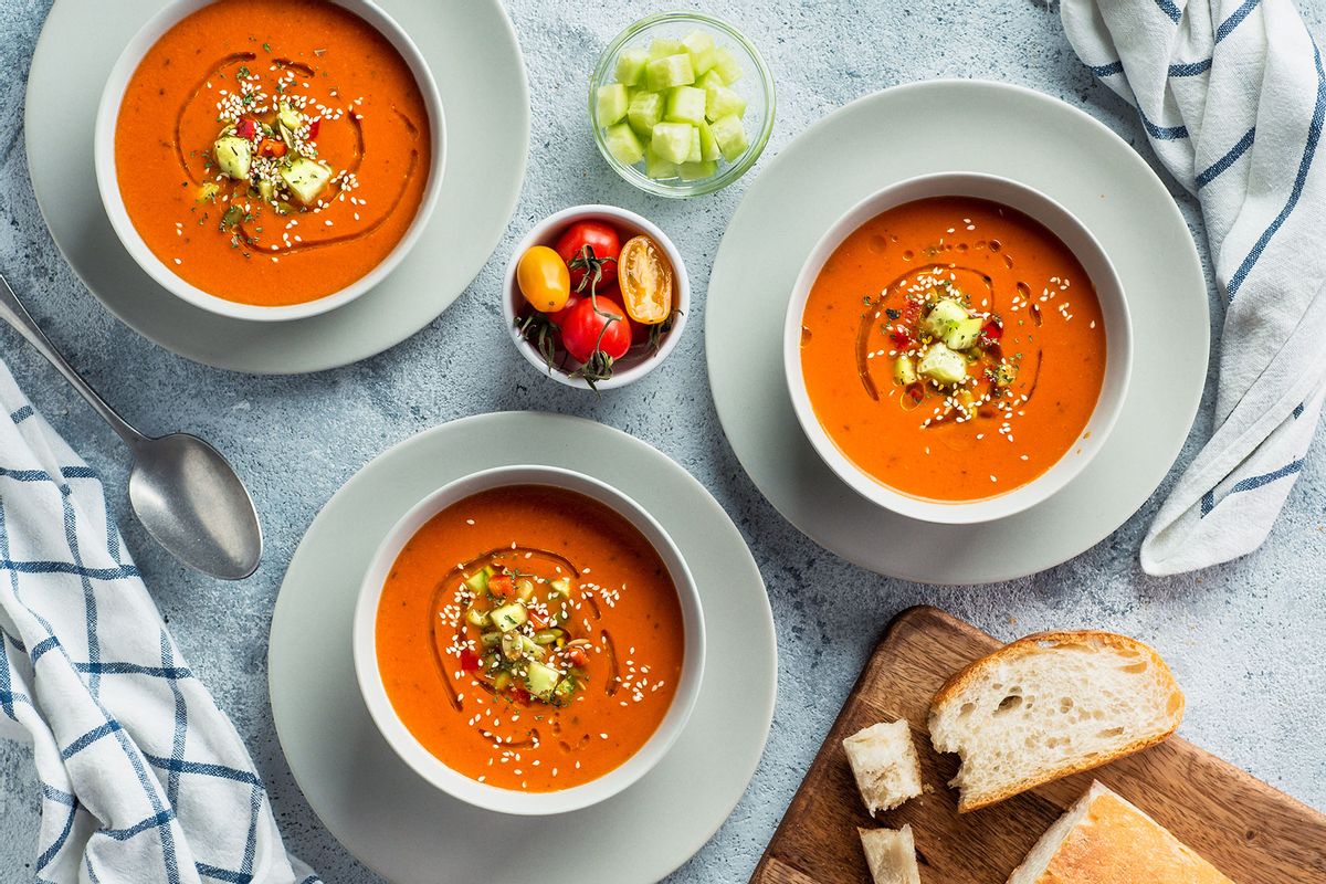 Gaspacho soup (Getty Images/Fascinadora/500px)