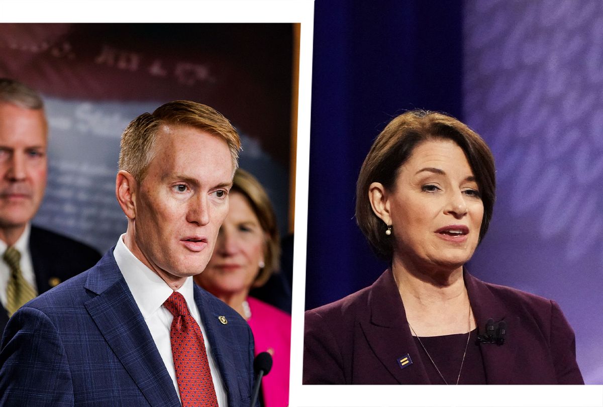 James Lankford and Amy Klobuchar (Photo illustration by Salon/Getty Images)