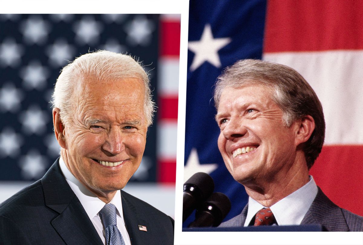 Joe Biden and Jimmy Carter (Photo illustration by Salon/Getty Images)