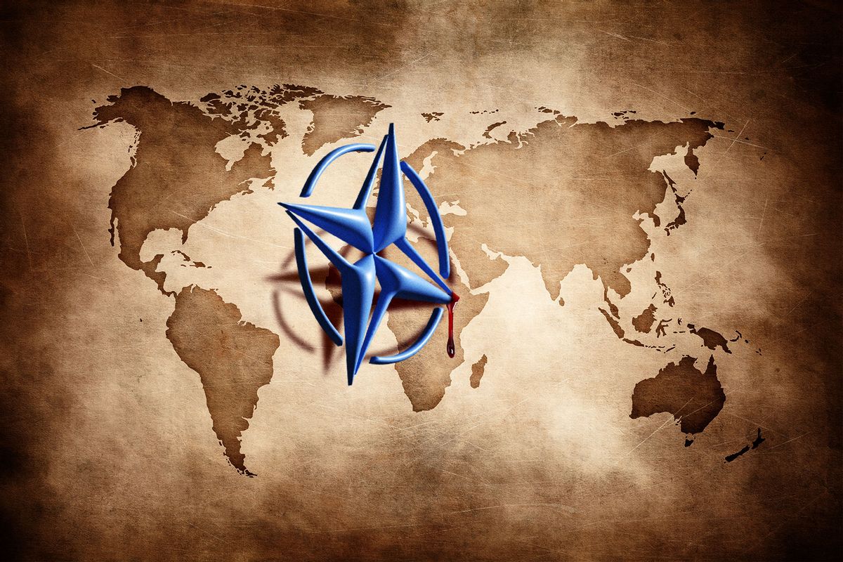 NATO stabbing the world (Photo illustration by Salon/Getty Images)