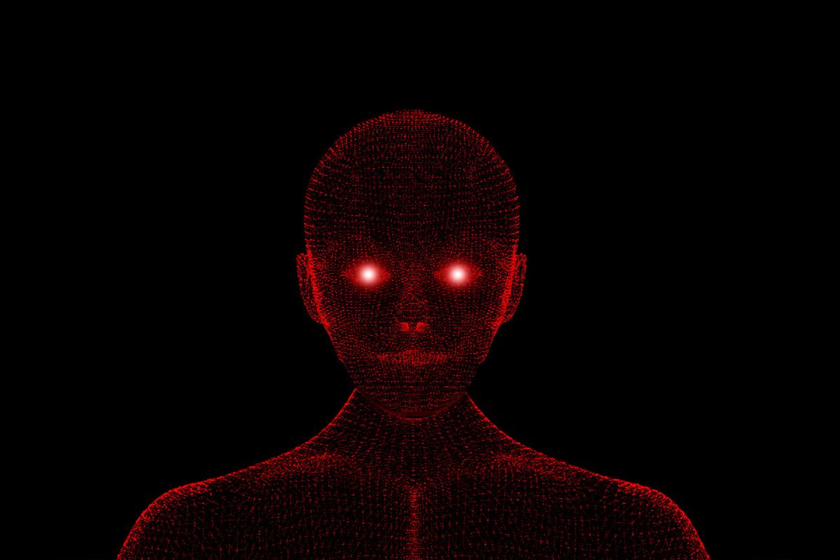 Red Evil Artificial Intelligence, concept (Getty Images/tampatra)