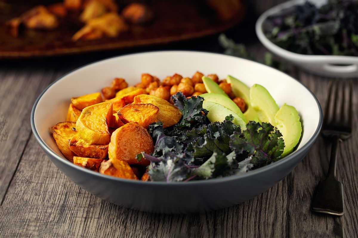 Healthy Vegan bowl (Getty Images/haoliang)