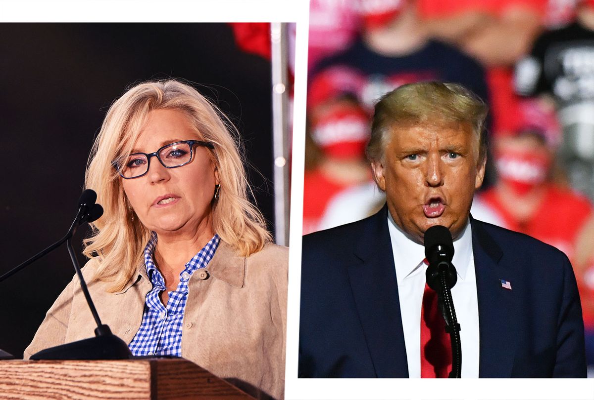 Liz Cheney and Donald Trump (Photo illustration by Salon/Getty Images)