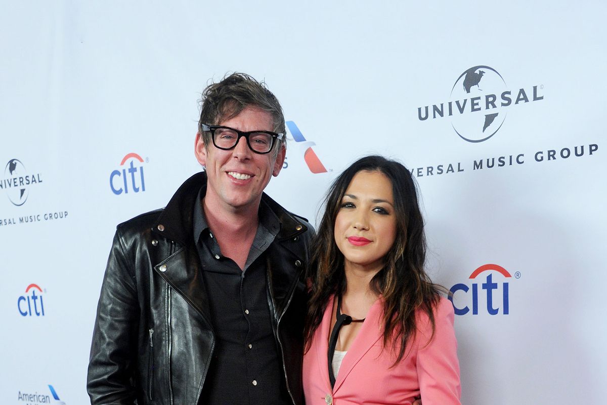Singer Michelle Branch and Patrick Carney of The Black Keys (Gregg DeGuire/WireImage)