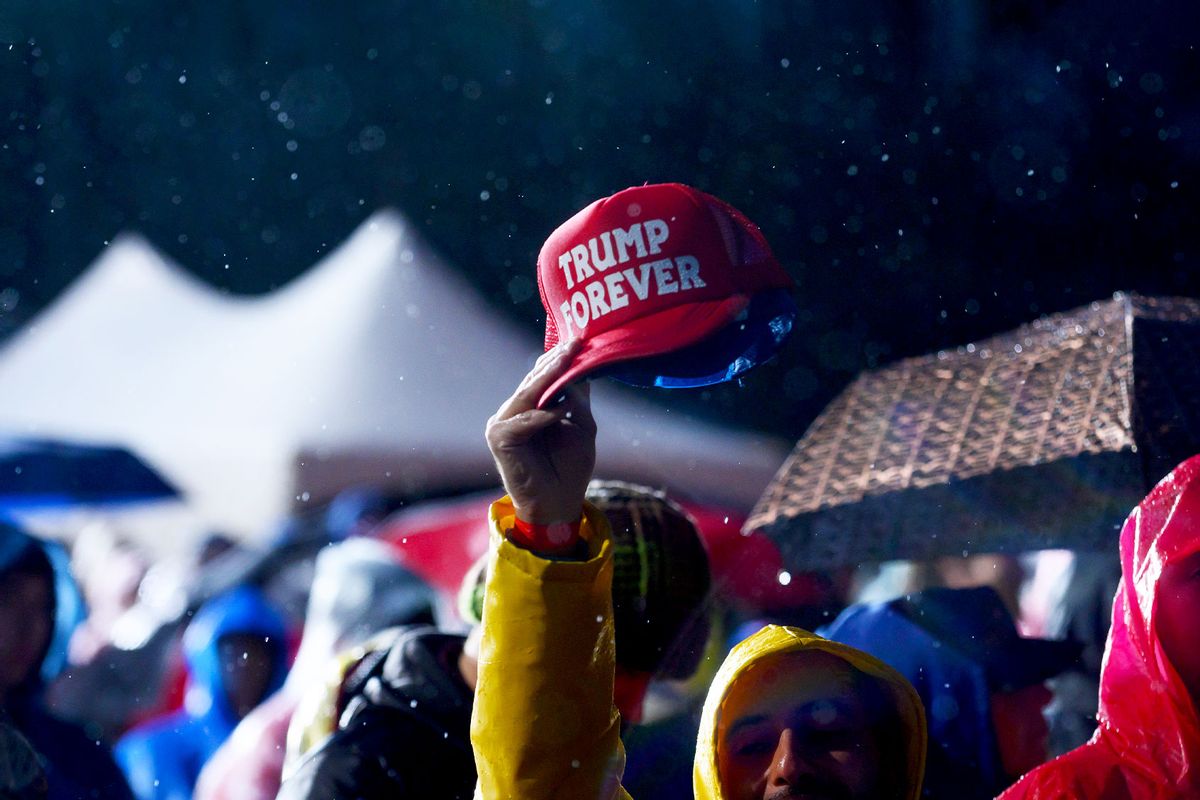 Supporters of former President Donald Trump at a campaign rally (Jeff Swensen/Getty Images)