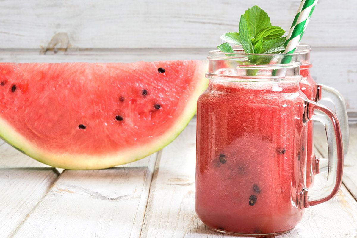 Watermelon and juice (Photo courtesy of the Institute of Culinary Education)