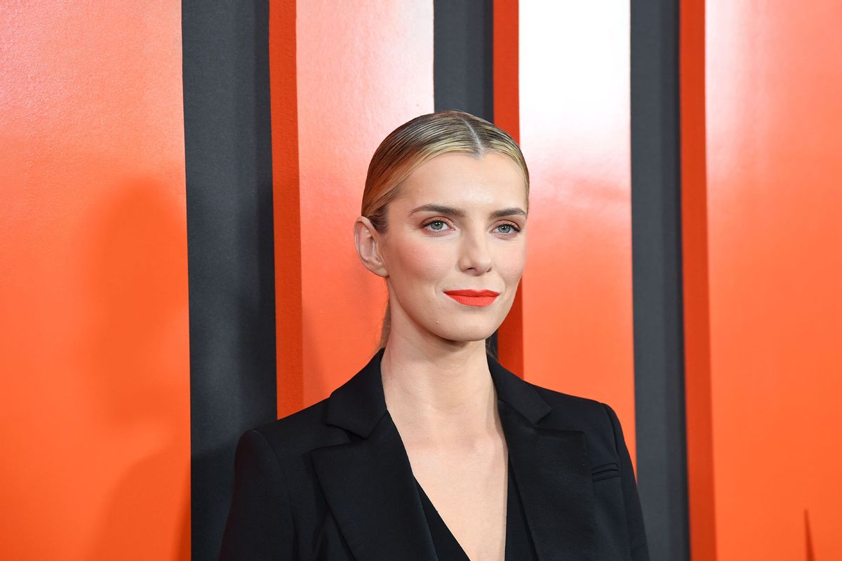 US actress Betty Gilpin (ROBYN BECK/AFP via Getty Images)