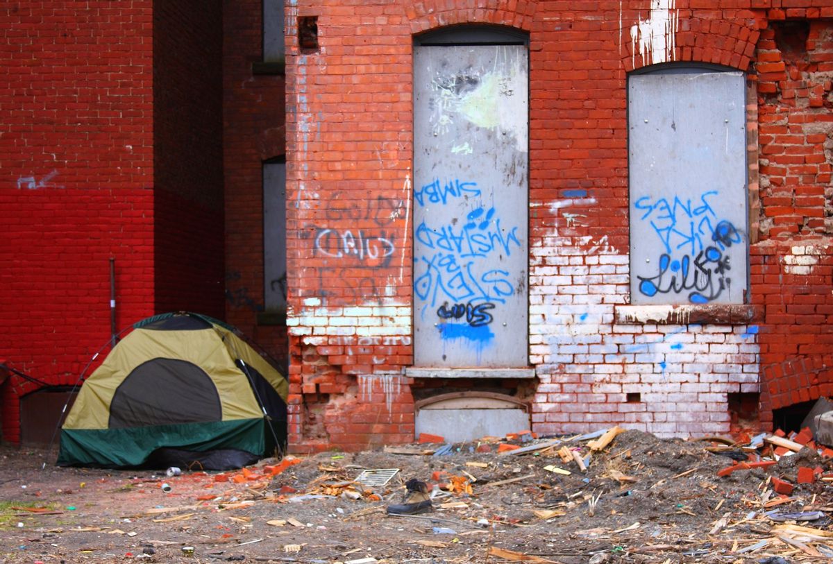 A scene of American poverty. (DenisTangneyJr/Getty )