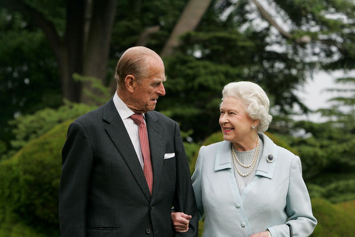HM Queen Elizabeth II and Prince Philip, The Duke of Edinburgh re-visit Broadlands, to mark their Diamond Wedding Anniversary on November 20, 2007. (Tim Graham/Getty Images)