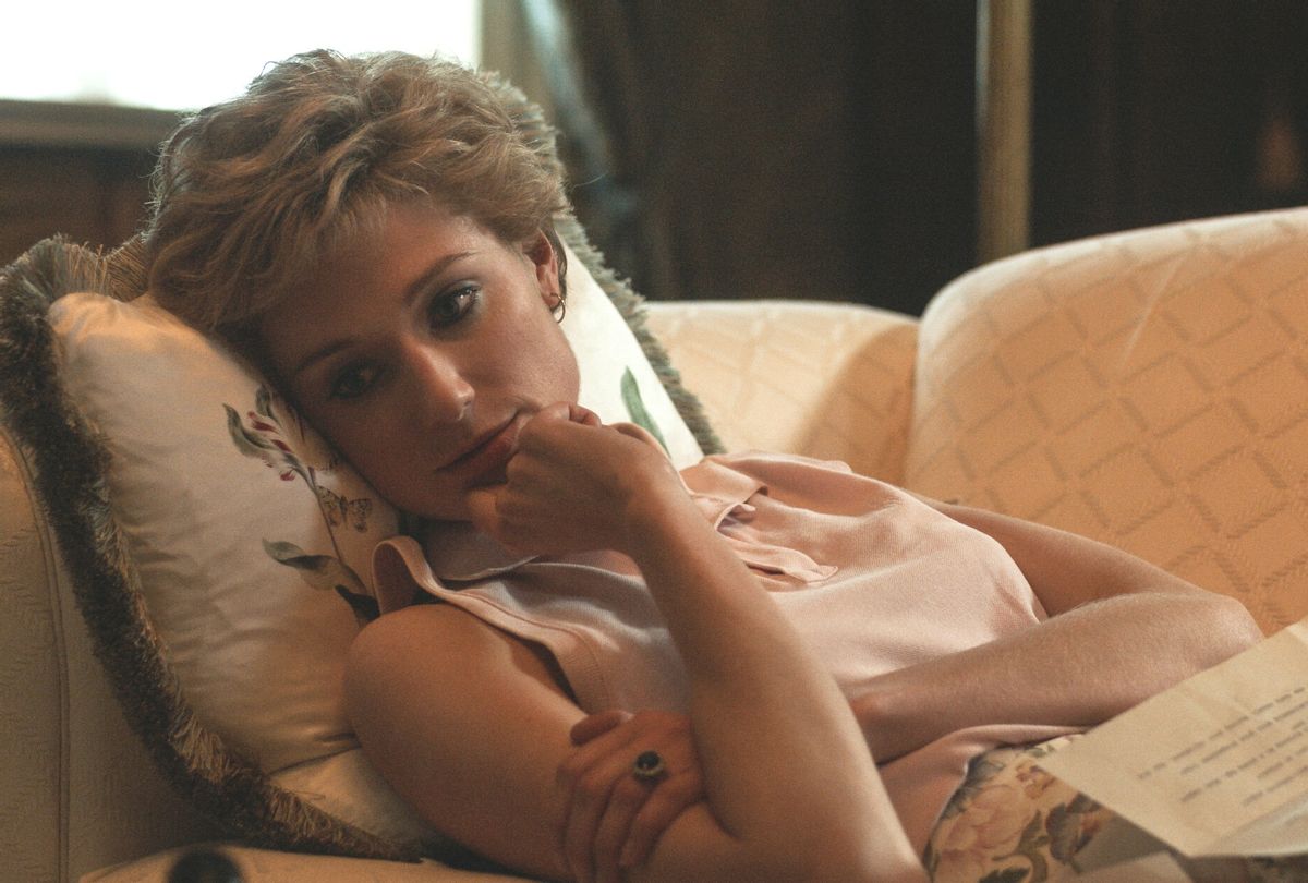 Elizabeth Debicki as Diana in "The Crown" (Netflix)