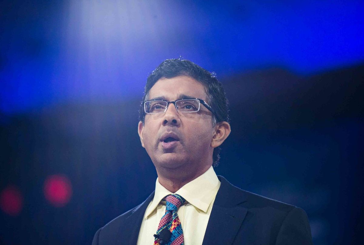 Dinesh D'souza speaks at CPAC 2016 conference, March 5, 2016 in National Harbor, Maryland. (Zach D Roberts/NurPhoto via Getty Images)