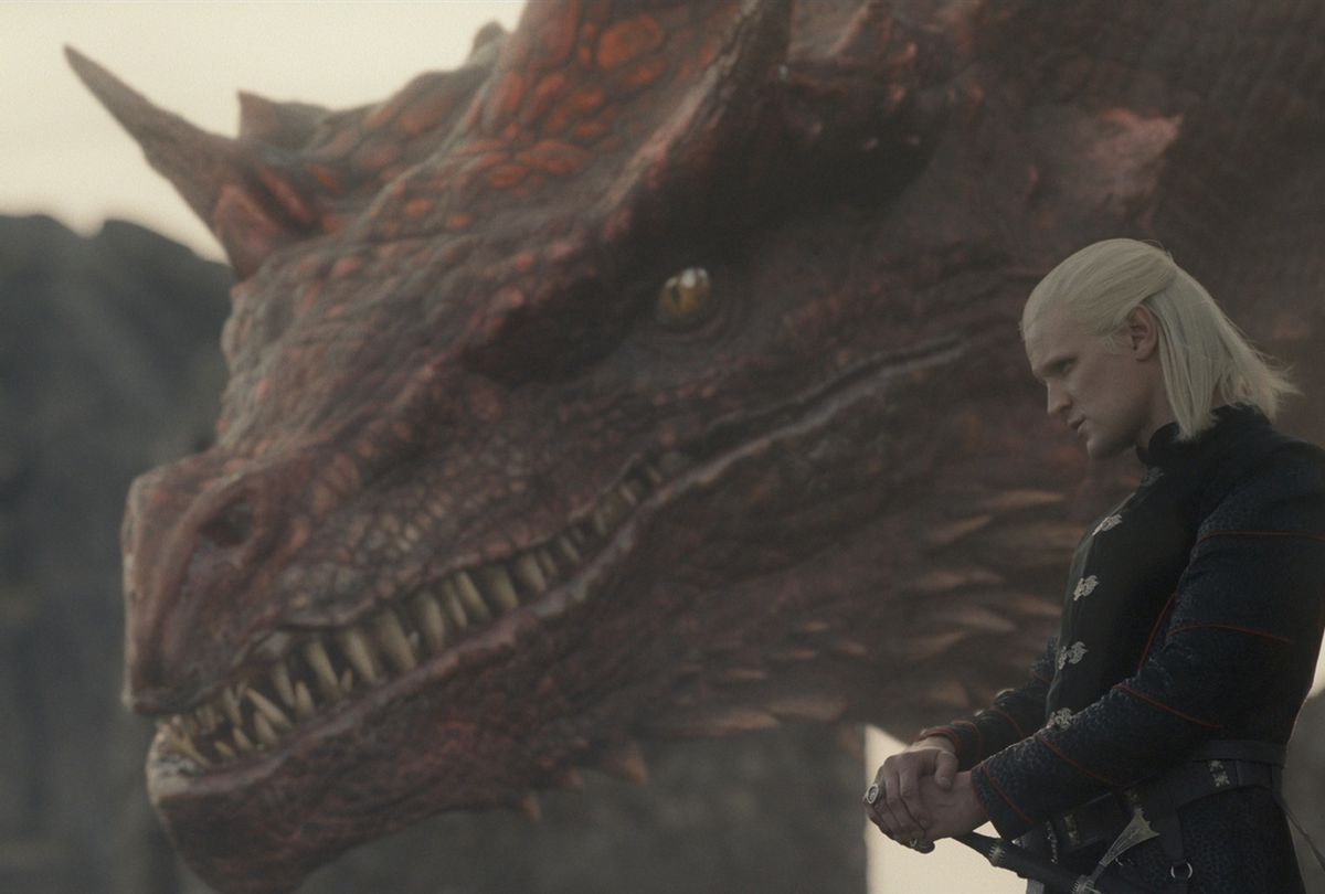 Matt Smith as Daemon Targaryen in "House of the Dragon" (HBO)
