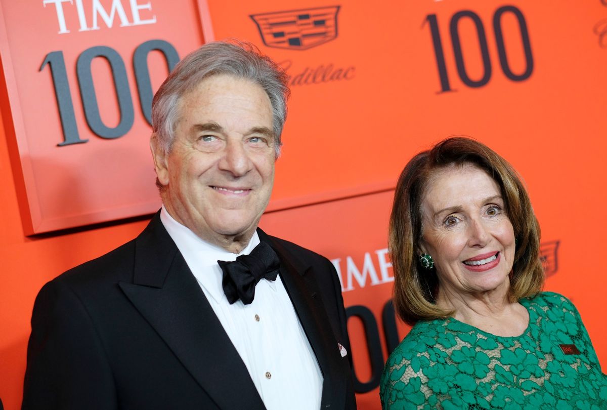 Paul Pelosi and Nancy Pelosi attend the TIME 100 Gala Red Carpet at Lincoln Center on April 23, 2019 in New York City. (Dimitrios Kambouris/Getty Images for TIME)