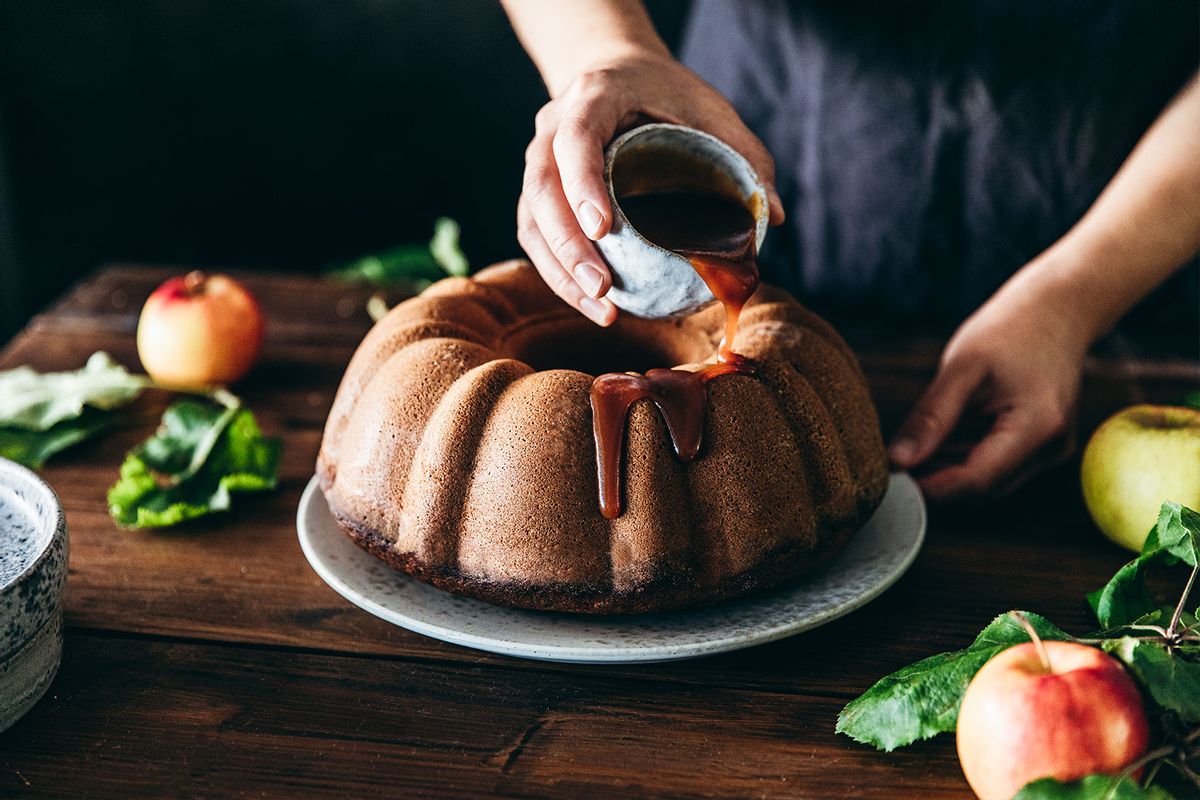 Caramel Apple Cake | My Baking Addiction