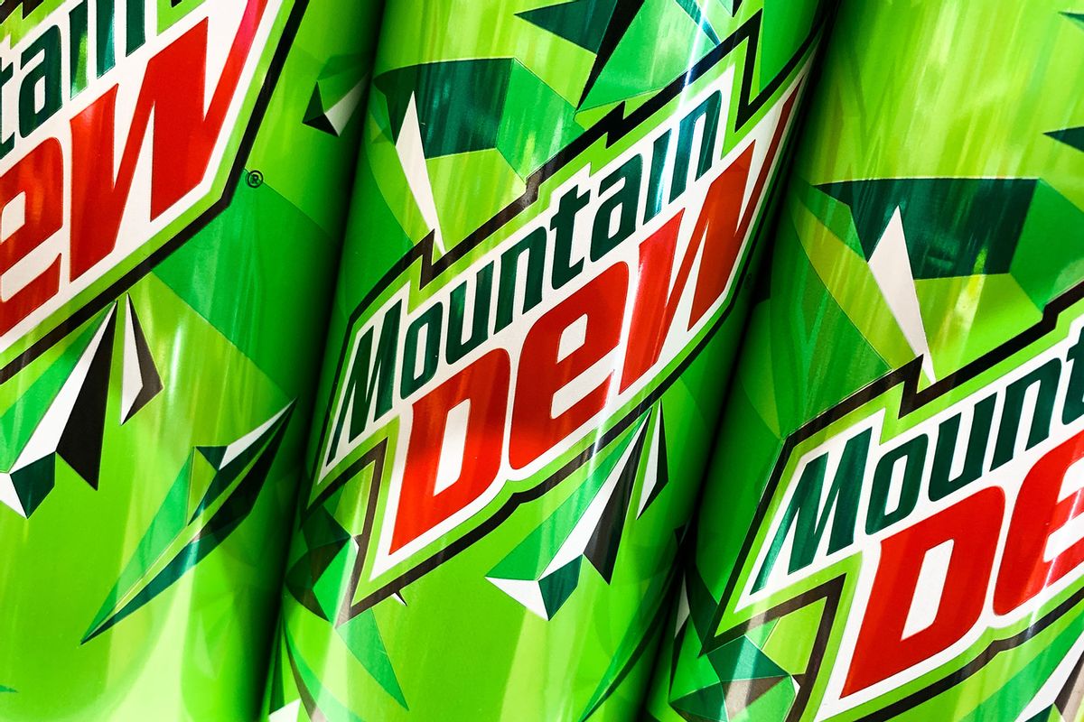Mountain Dew cans (Jakub Porzycki/NurPhoto via Getty Images)