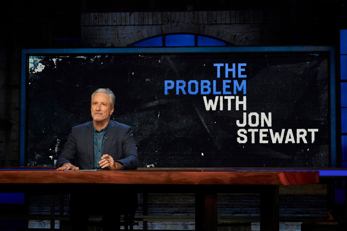 Jon Stewart in "The Problem With Jon Stewart" (Apple TV+)