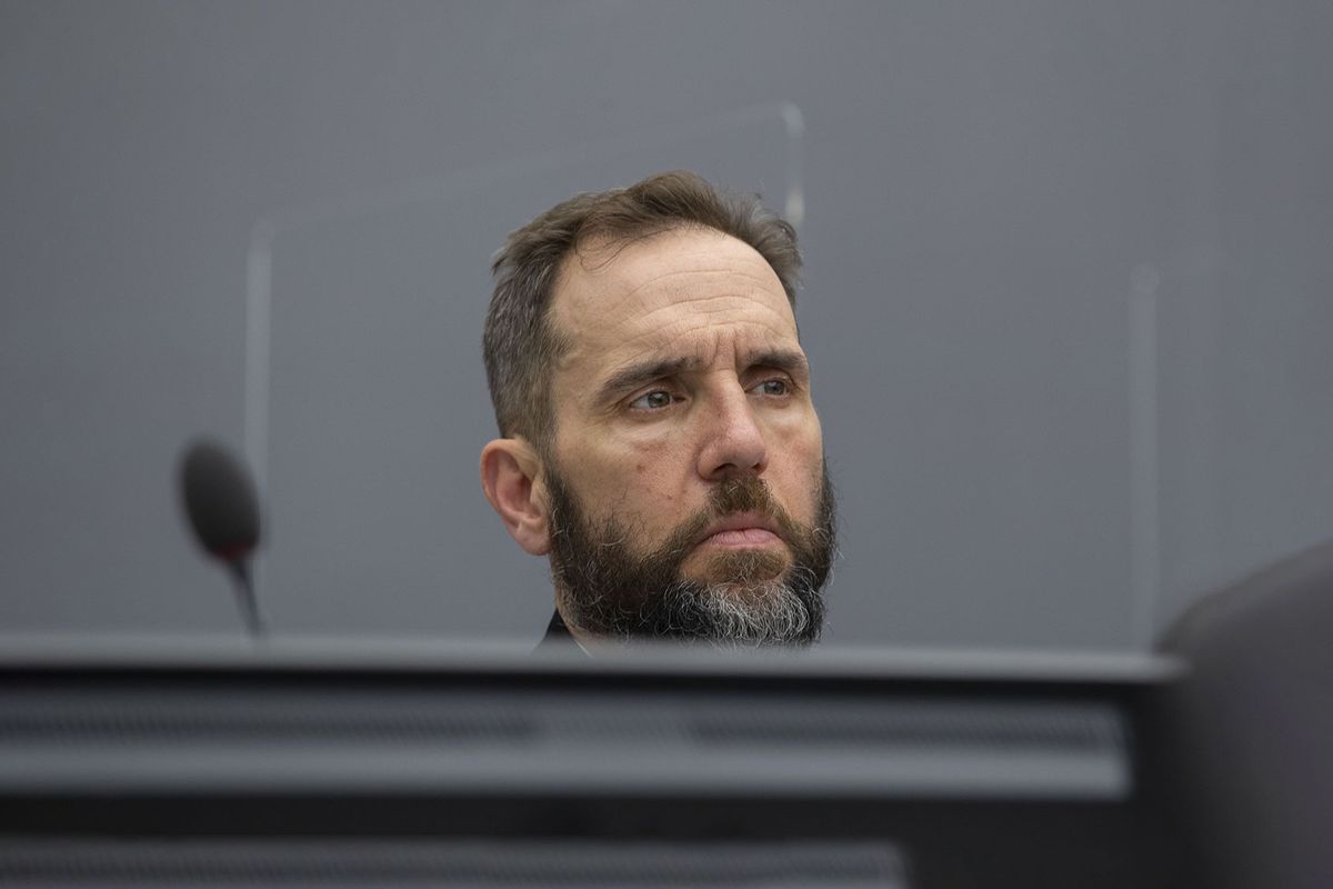 Prosecutor Jack Smith of the US waits for the start of the court session of Kadri Veseli's initial appearance at the Kosovo Specialist Chambers court in The Hague, on November 10, 2020. (PETER DEJONG/ANP/AFP via Getty Images)