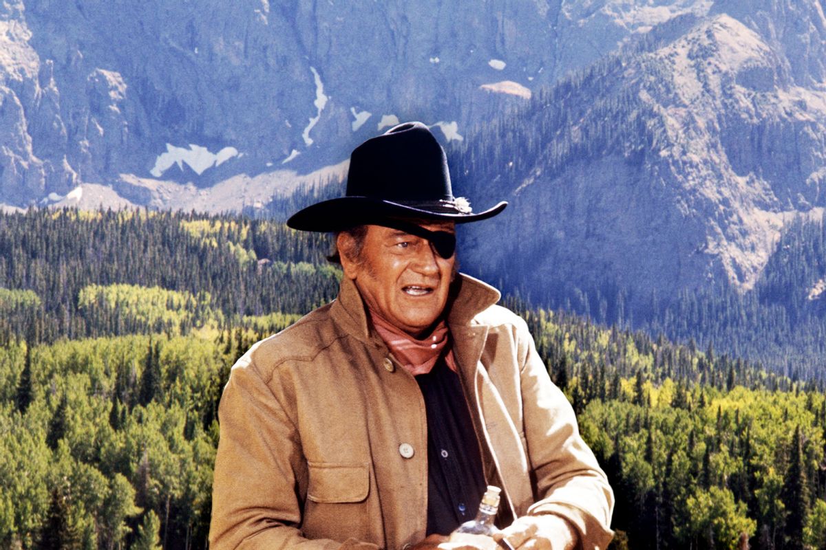 American actor John Wayne in True Grit (Photo illustration by Salon/Getty Images)