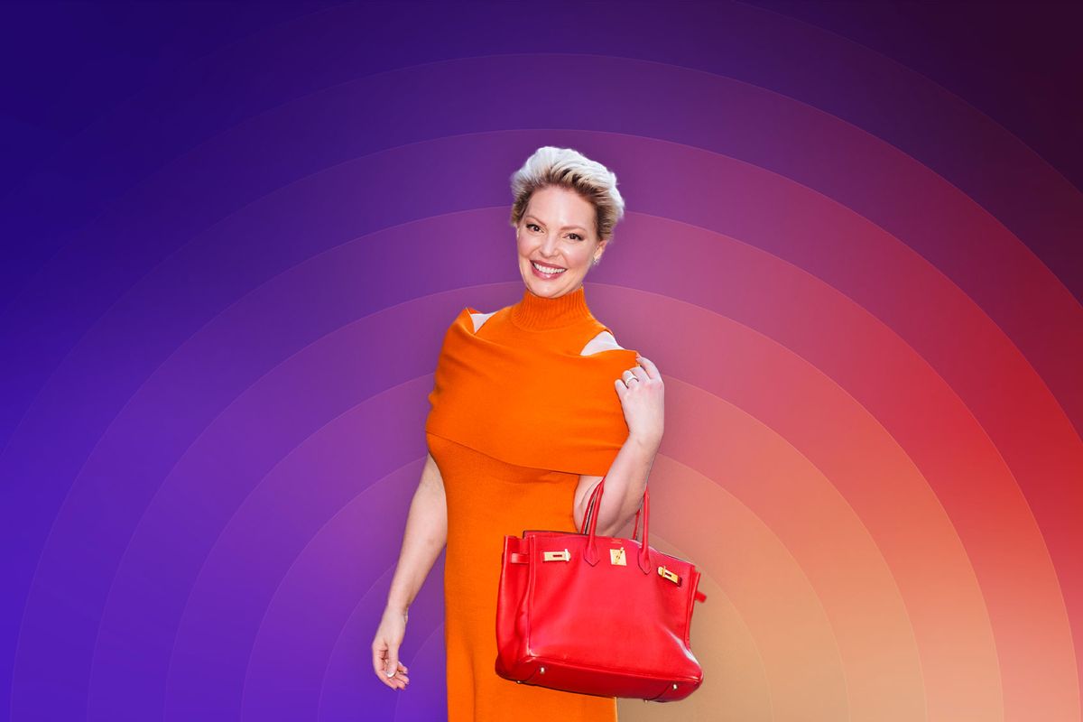 Katherine Heigl Dons 'Firefly Lane' Colors to 'The View' in Red