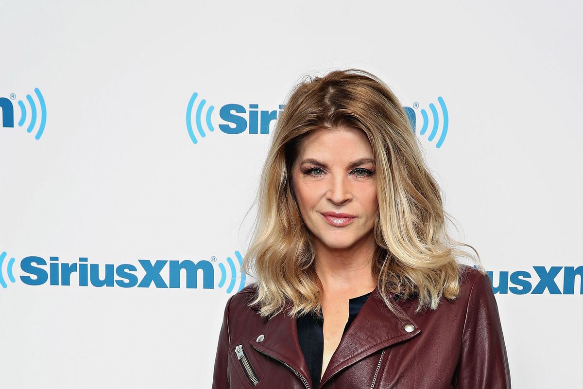 Actress Kirstie Alley visits the SiriusXM Studios (Cindy Ord/Getty Images)