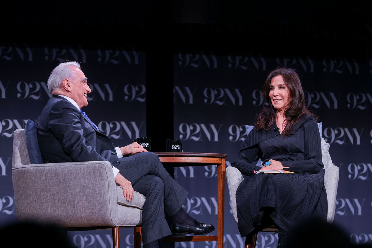 Martin Scorsese and Olivia Harrison at the 92nd Street Y event remembering George Harrison (Vladimir Kolesnikov/Michael Priest Photography)