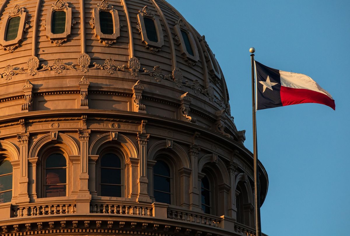 The Texas State Capitol is seen on the first day of the 87th Legislature's third special session on September 20, 2021 in Austin, Texas.  (Tamir Kalifa/Getty Images)