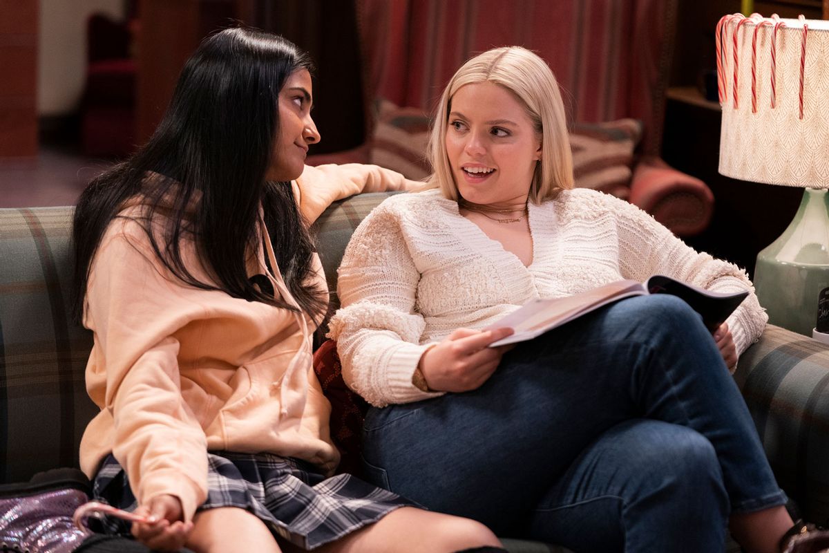 Amrit Kaur and Reneé Rapp in "The Sex Lives of College Girls" (Photo courtesy of HBO Max)