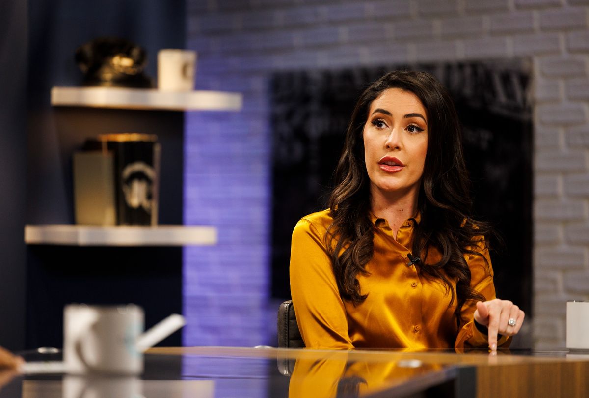Anna Paulina Luna appears on a panel discussion during a taping of "Candace" Hosted By Candace Owens on January 4, 2022 in Nashville, Tennessee. (Brett Carlsen./Getty Images)