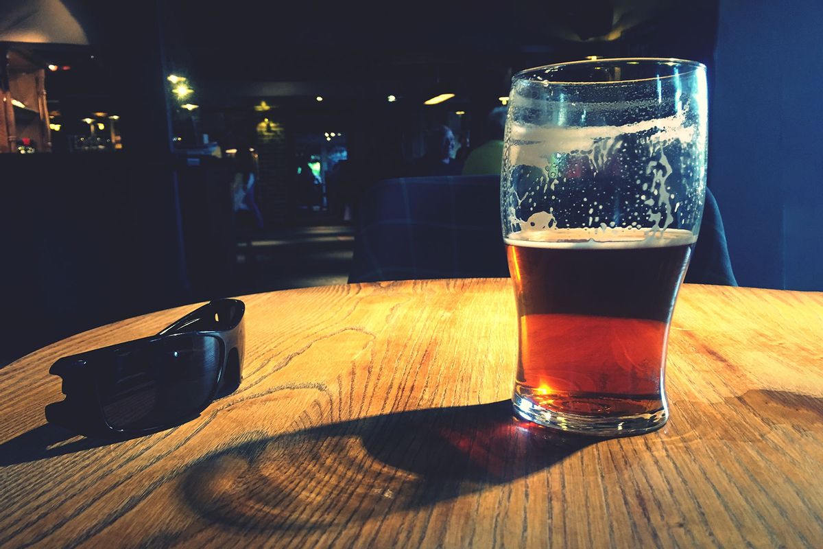 Beer In Glass By Sunglasses On Table (Getty Images/Michael Lloyd / EyeEm)