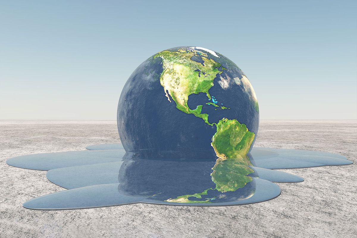 Earth melting (Getty Images/bestdesigns)