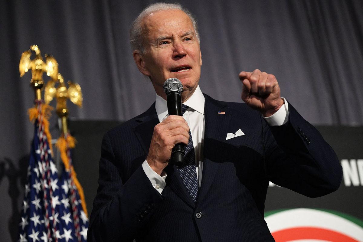 US President Joe Biden (ANDREW CABALLERO-REYNOLDS/AFP via Getty Images)