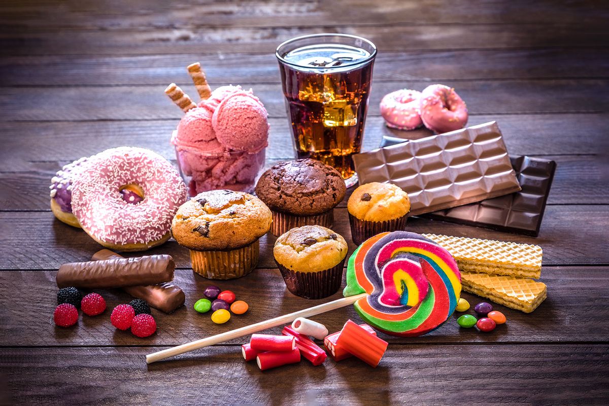 Assortment of junk foods (Getty Images/carlosgaw)