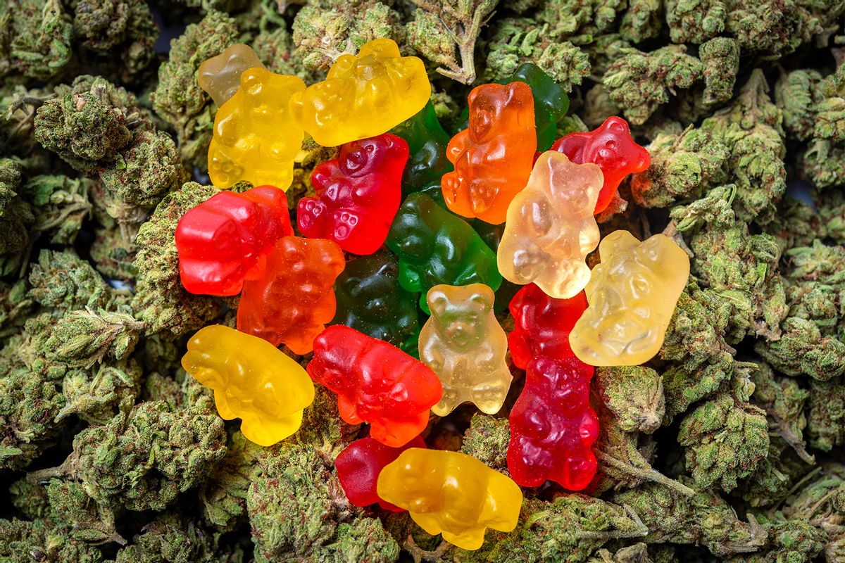 Marijuana Gummy Bear Candies (Getty Images/Juanmonino)