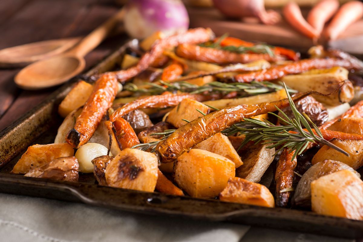 Roasted Root Vegetables (Getty Images/rudisill)