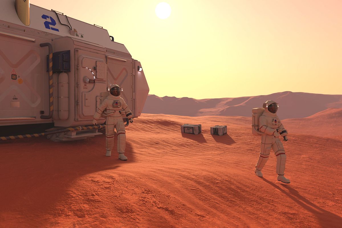 Mars colony, concept (Getty Images/e71lena)