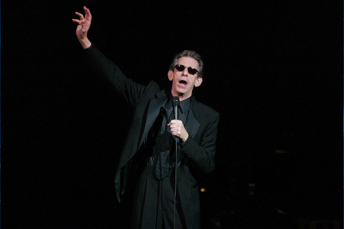 Comedian/actor Richard Belzer performs at the Caroline's On Broadway 20th Anniversary Comedy Concert at Carnegie Hall March 27, 2003 in New York City. (Evan Agostini/Getty Images)