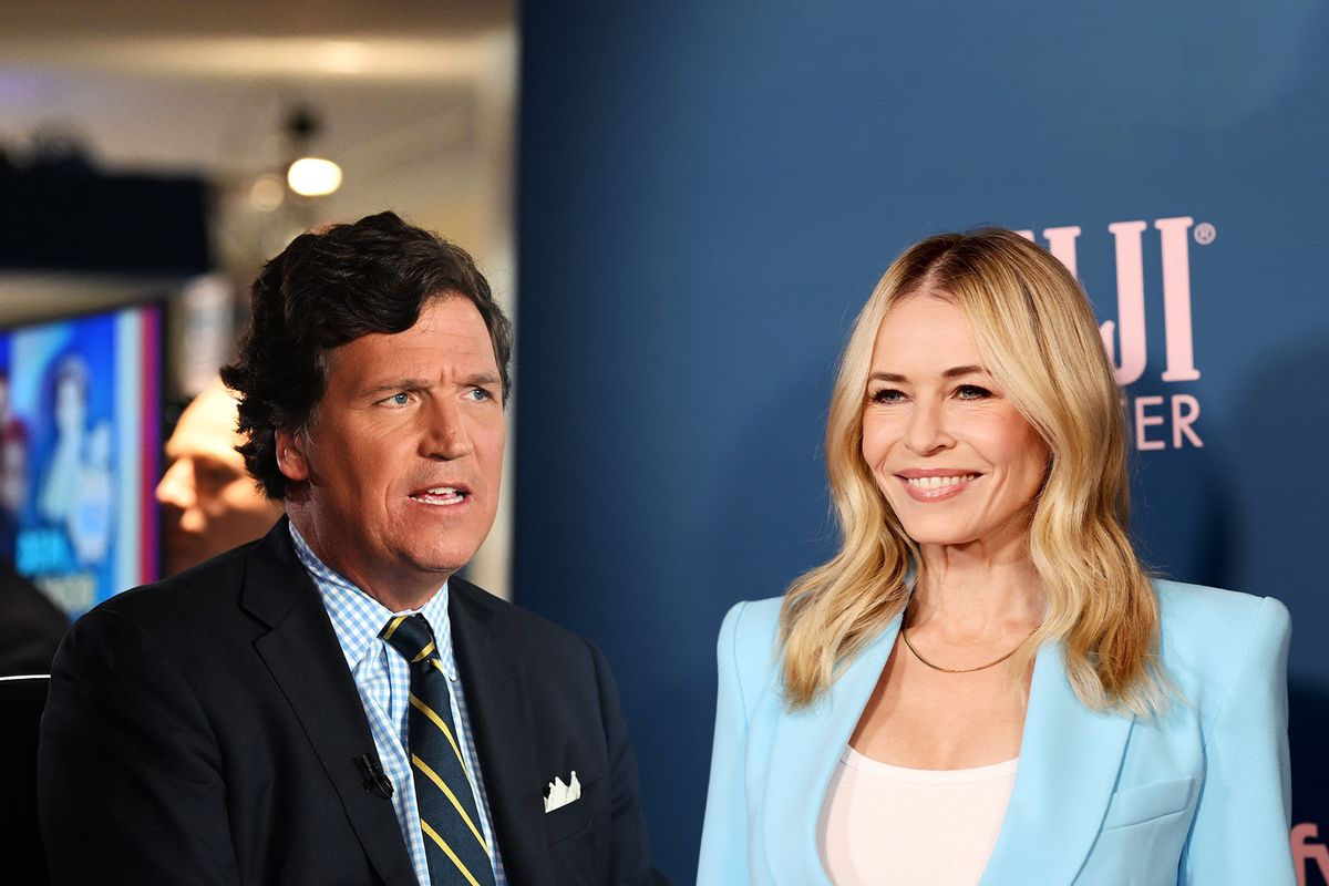 Tucker Carlson and Chelsea Handler (Photo illustration by Salon/Getty Images)