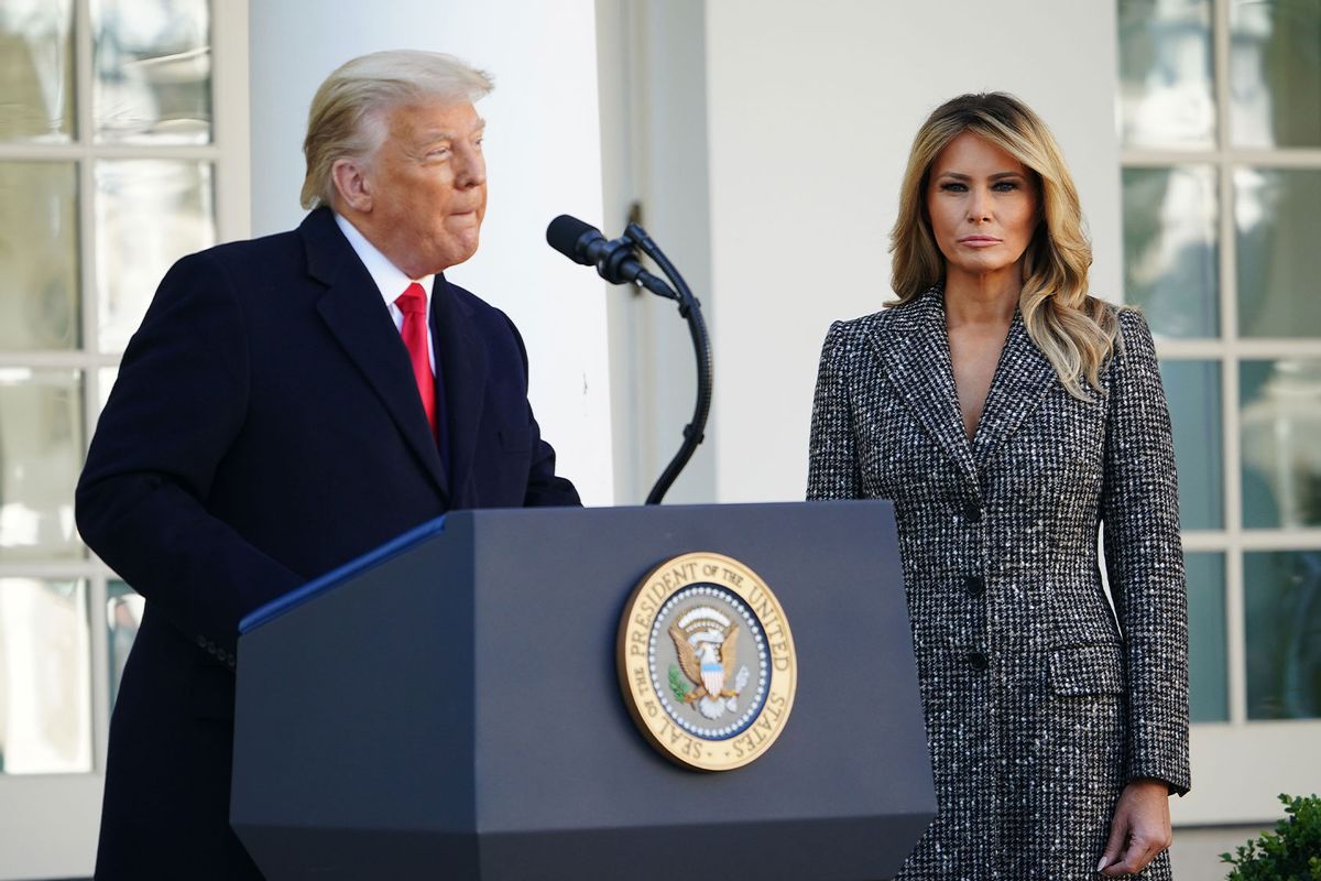 Donald Trump and Melania Trump (MANDEL NGAN/AFP via Getty Images)