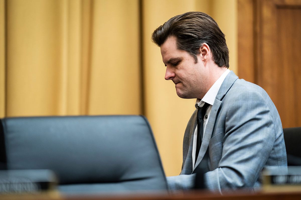 NextImg:Gaetz flustered after Pentagon official calls him out for citing Chinese “propaganda” to his face