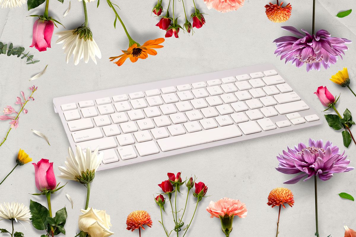 Computer keyboard and meadow flowers (Photo illustration by Salon/Getty Images)